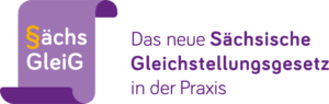 Logo zum Projekt Das neue Sächsische Gleichstellungsgesetz in der Praxis